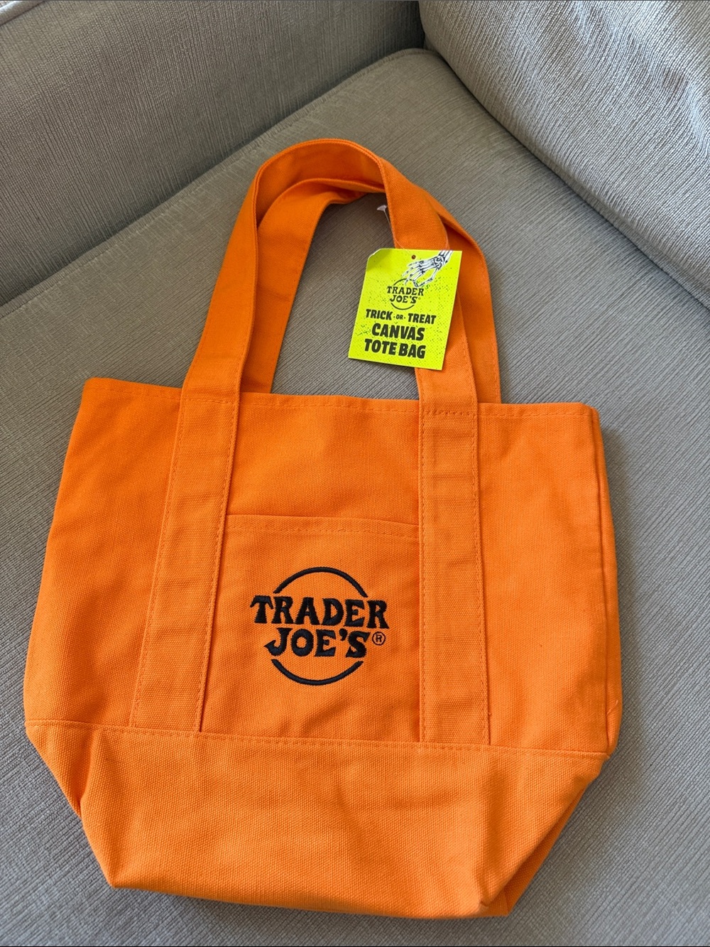 Trader Joe’s Trick or Treat Canvas bag